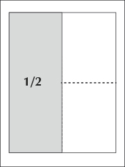 Modul plošné inzerce ANNA - 1/2 89x251mm